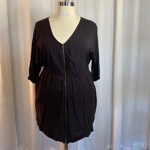Charcoal Cut Out dress